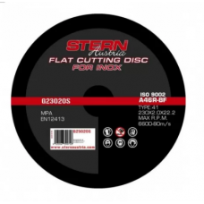 STERN. Set 5 discuri abrazive taiere metal-inox pentru polizor unghiular 230x2 mm
